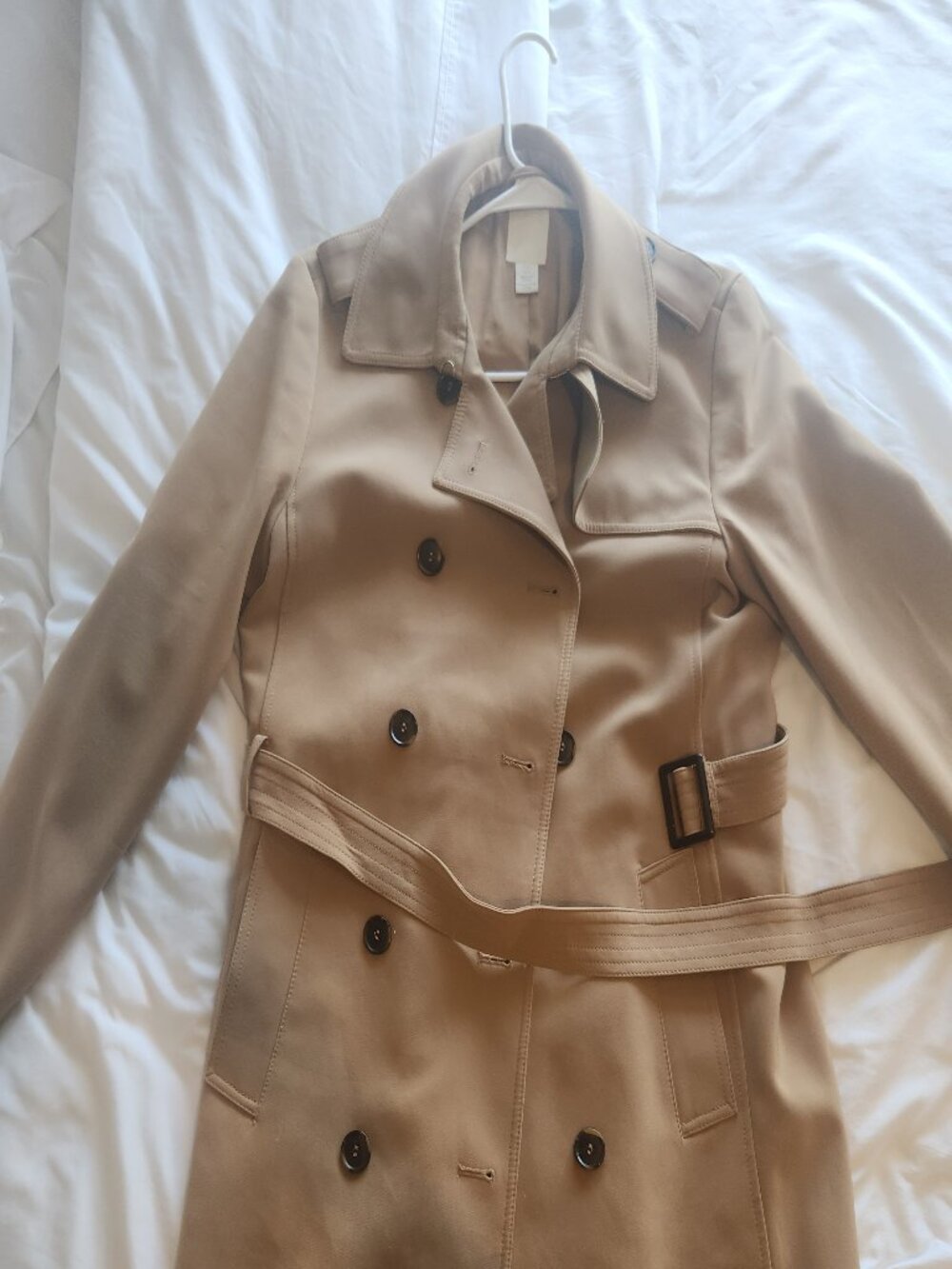 Women's H&M Trench Coat, M, Good Condition